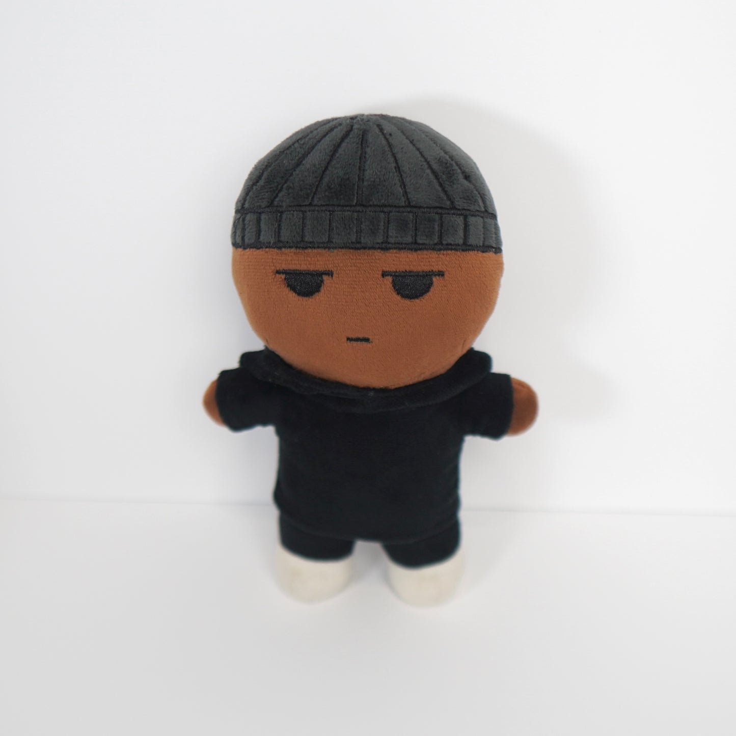 SMALL HUSH PLUSH 9.5in  (Black Hoodie)